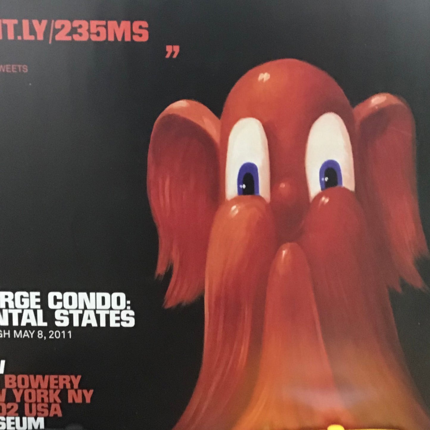 George Condo Exhibition Poster Mental States