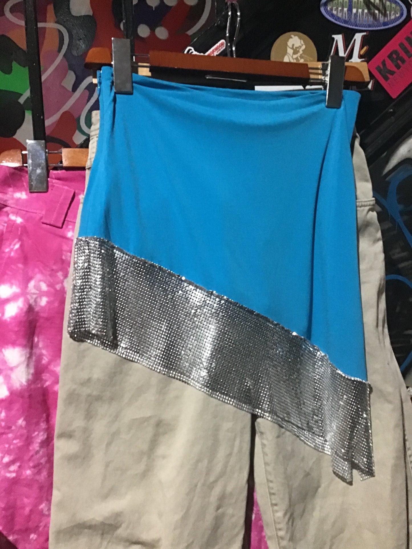 IAMGIA Blue Mini Skirt
