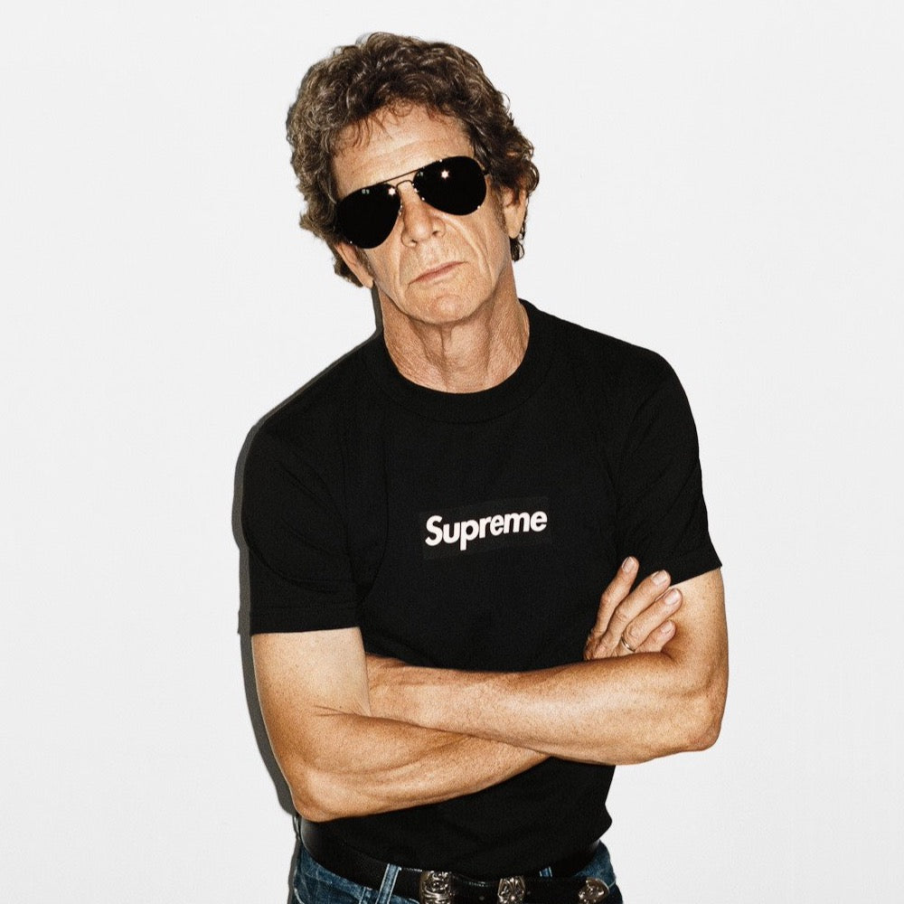Lou Reed by Terry Richardson for Supreme