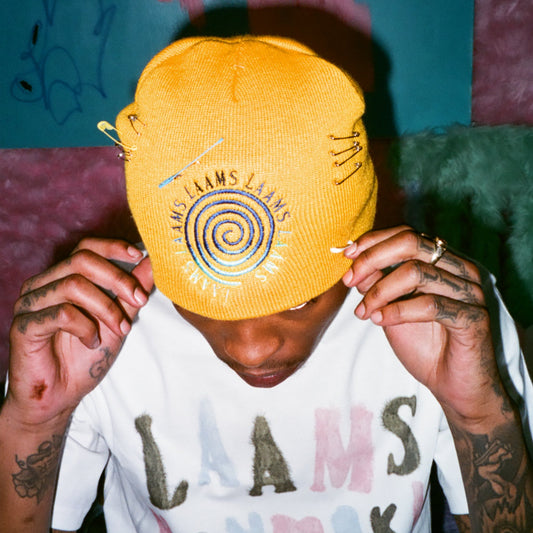 Uzumaki x LAAMS Beanie (Yellow)